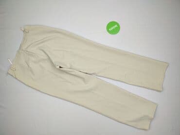 Women: Material trousers for women, size L (EU 40) — 3