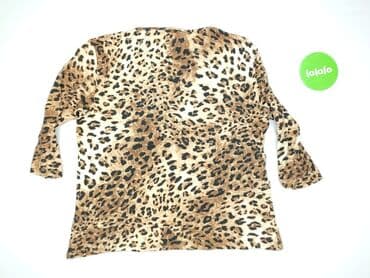 bluzka w panterkę stradivarius: Bluzka damska, rozmiar 2XL — 3