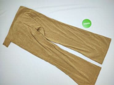 stradivarius spodnie z eko skory: Clockhouse, Spodnie materiałowe damskie, L — 3