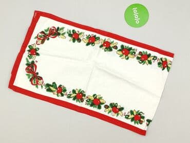 obrus 200x90: Obrus 120 x 35, kolor - Biały, stan - Idealny — 3