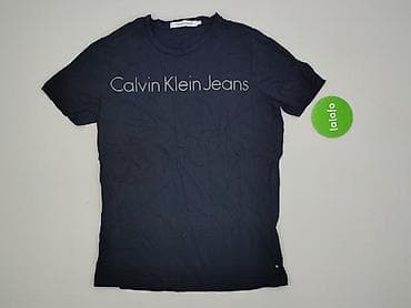 bluzki ck: Calvin Klein Jeans, T-shirt damski, rozmiar S — 2
