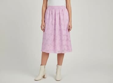 spódnice midi różowa: Pieces, Women`s skirt, size M — 6