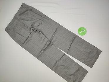 lniana: Spodnie materiałowe damskie, rozmiar XL — 3