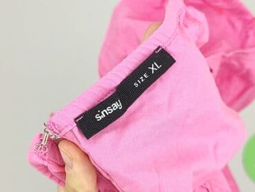 sinsay bluzki z krótkim rękawem: Sinsay, Top damski, rozmiar XL — 4