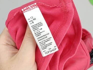 bluzki róża: Topshop, Top damski, rozmiar L — 6