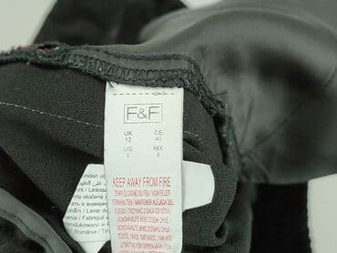 balenciaga spodnie z dziurami: F&F, Spodnie materiałowe damskie, rozmiar L — 5