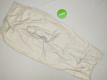 spodnie woskowane beż: VRS, Spodnie materiałowe damskie, rozmiar S — 3