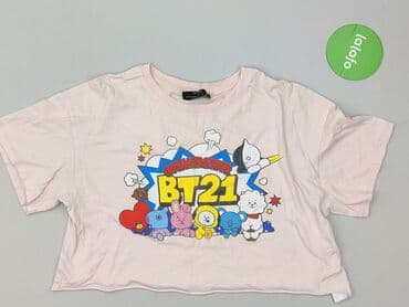 koszulka blackpink cropp: Bershka, Women`s T-shirt, size S — 3