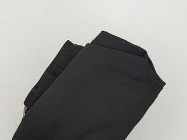 czarne spodnie z wysokim stanem reserved: Fransa, Spodnie materiałowe damskie, M — 7