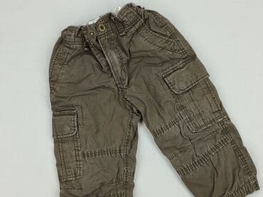 spodnie z zapięciem na nogawkach: Spodnie jeansowe, H&M, 12-18 miesięcy, stan - Bardzo dobry — 1