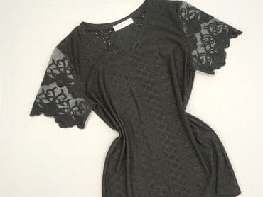 czarne t shirty basic: Bluzka damska, rozmiar M — 1