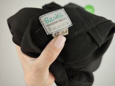 костюми жіночі класичні: Spodnie materiałowe damskie, rozmiar XL — 5