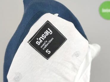 sukienki w stylu boho midi: Sinsay, Koszulka polo dla mężczyzn, S — 4