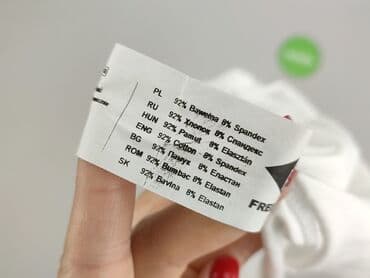 sweter piórkowy na drutach: Bluzka damska, rozmiar S — 5