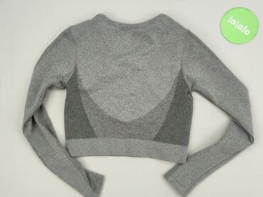 bluzki grafitowa: H&M Sport, Top damski, S — 3