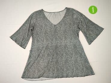 marynarki damskie plus size: Women's blouse, size 2XL (EU 44) — 2