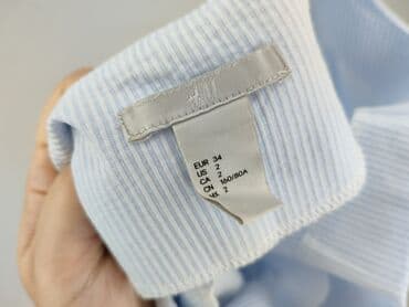 koszula niebieska hm: H&M, Sukienka damska, rozmiar XS — 4