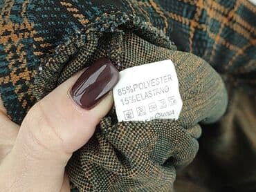 spodnie plus size: Material trousers for women, size 3XL — 6