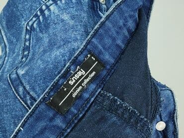 sinsay krótkie spodenki z wysokim stanem: Denim Collection, Shorts for women, size S — 5