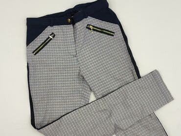 Women: Material trousers for women, size S (EU 36) — 1
