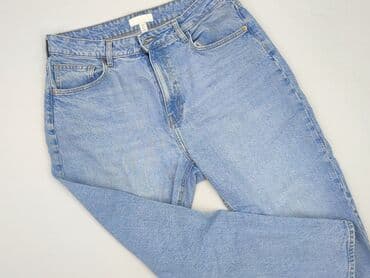 h m sweter w paski zielony: H&M, Jeansy damskie, XL — 1