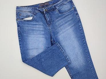 cropp xs: Denim, Spodnie 3/4 damskie, rozmiar XL — 1