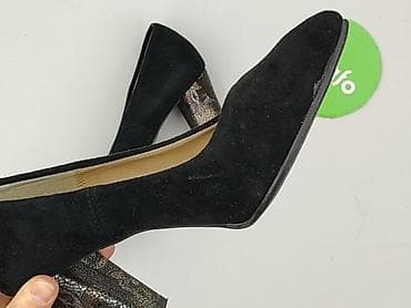 buty bing: Czółenka damskie KRZYŚ-BUT, rozmiar 38 - Klasyczne, czarne czółenka — 6