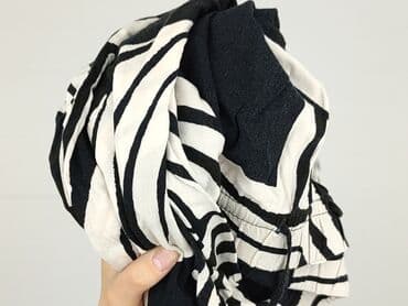 damskie legginsy wzór geometryczny: H&M, Spodnie materiałowe damskie, rozmiar M — 7