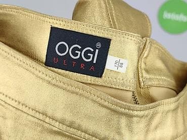 metaliczny top: Spódnica damska, rozmiar L — 4