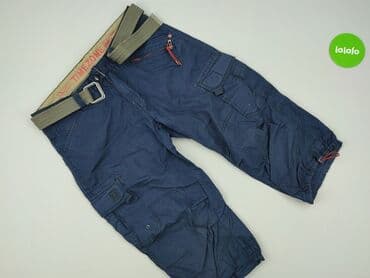 patchworkowe spodnie: Spodnie 3/4 dla mężczyzn, M — 2