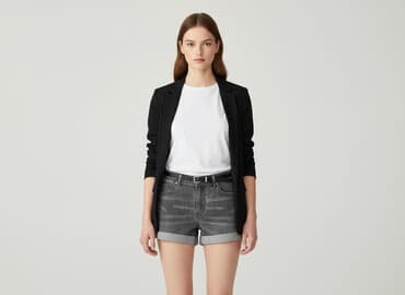 krótkie spodenki calvin harris: H&M, Szorty damskie, rozmiar XS — 7