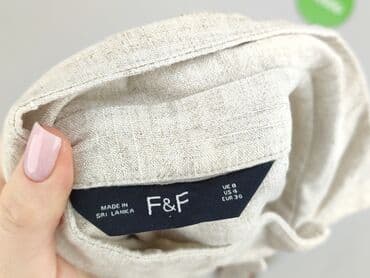 sukienki beżowe midi: F&F, Sukienka damska, rozmiar S — 6