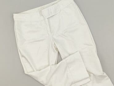 massimo dutti biale spodnie: Spodnie materiałowe damskie, rozmiar S — 1