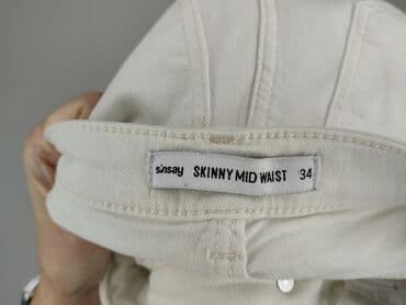 trampki biale sinsay: Sinsay, Jeansy damskie, rozmiar XS — 5