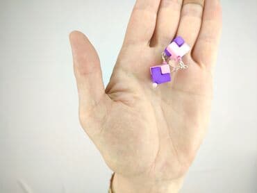 dodatki do błękitnej sukienki: Сережки, Для жінки, стан - Ідеальний — 4
