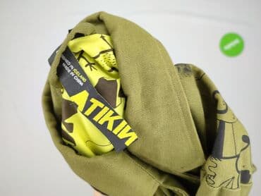 Inne ubrania męskie: Marynarka męska ATIKIN – oliwkowa z unikatowym nadrukiem komiksowym - — 5