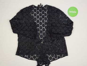 ponczo narzutka: Nicole, Kardigan damski, M — 3