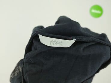 czarne bluzki z chokerem: Marks & Spencer, Bluzka damska, XL — 4