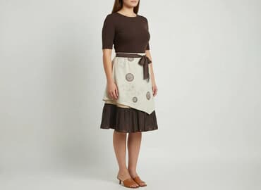 spódnice z falbaną na dole: Women`s skirt, size 2XL — 1