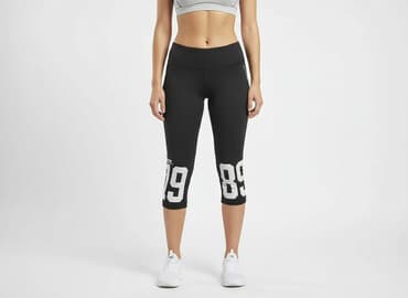 legginsy reebok z wysokim stanem: Reebok, Legginsy Sportowe damskie, rozmiar S — 8
