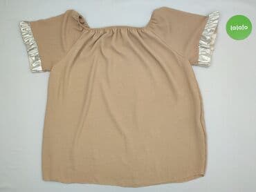 apricot bluzki: Bluzka damska, rozmiar 4XL — 3