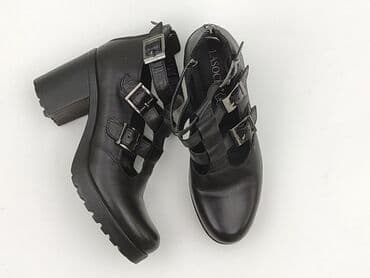 ochnik czarne klapki: Botki damskie, rozmiar 37 — 1