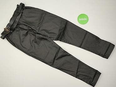 belts h: Spodnie materiałowe damskie, rozmiar L — 2