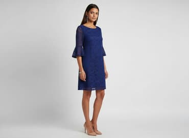 elegancka sukienka do karmienia na chrzest: Sukienka damska, rozmiar S — 1