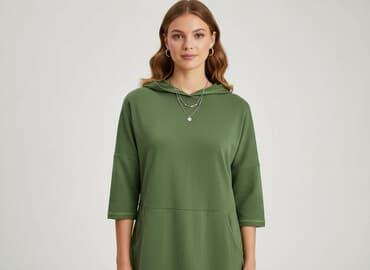 oliwkowe buty: Sukienka damska, rozmiar M — 5