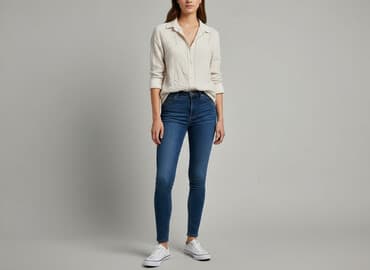 koszula w truskawki hm: H&M, Koszula damska, rozmiar M — 1