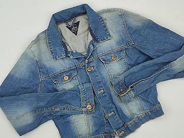 Women`s jeans jacket, size M — 1