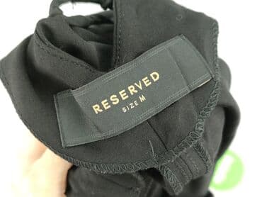 reserved czarna sukienka z bufiastymi rękawami: Reserved, Women`s dress, size M — 4
