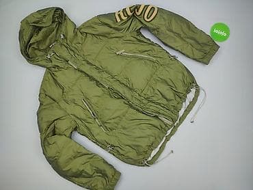 kurtka kingdom: Męska kurtka zimowa/ocieplana KEJO, rozmiar M - Kolor: oliwkowa — 2