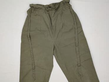 jeansy damskie podarte: Zara, Material trousers for women, size XS (EU 34) — 1